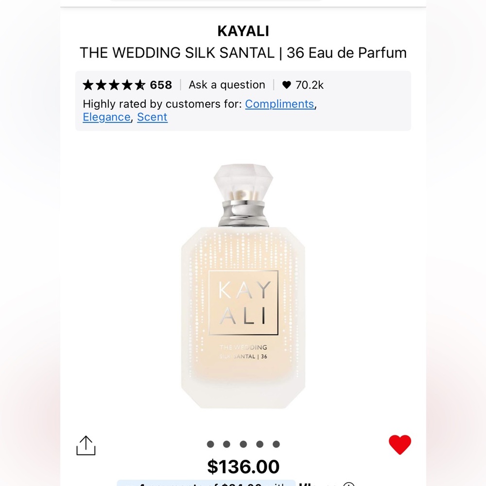 Kayali The Wedding Silk Santal 36